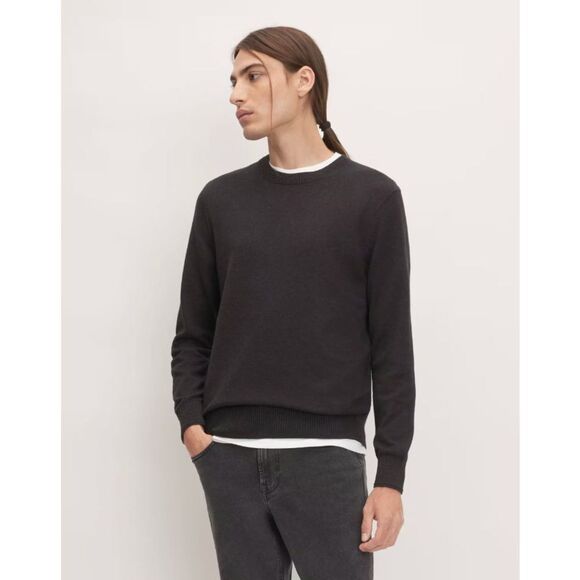 Everlane Other - Everlane Sweater Mens Size XS Black Moisture Wicking Coolmax Organic Cotton NEW